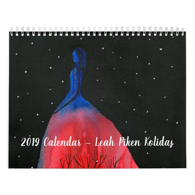 Calendrier 2019 par Leah Piken Kolidas (Protection)