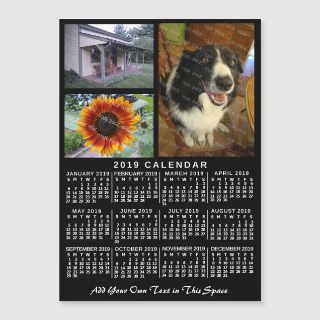 Calendrier 2019 (Voir la description pour la nouve (Devant)
