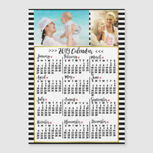Calendrier 2019 (Voir la description pour la nouve