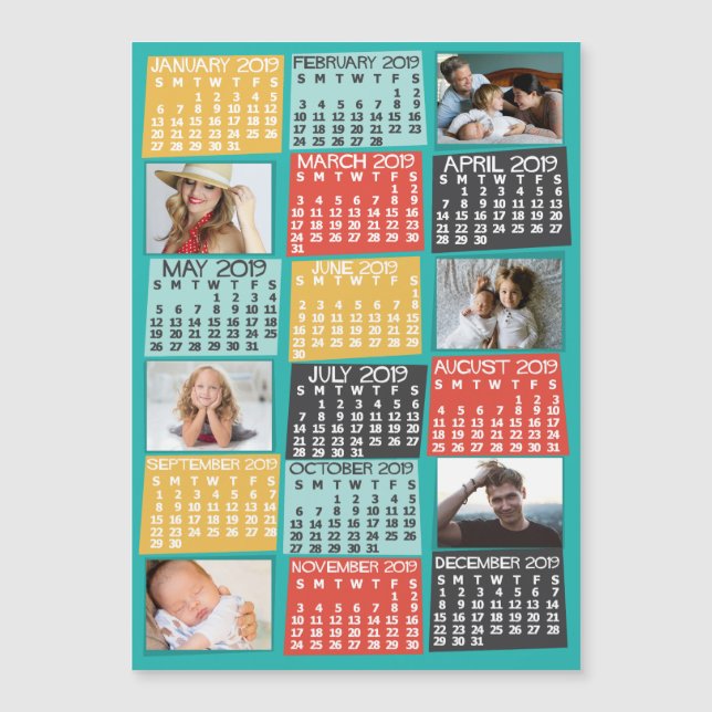 Calendrier 2019 (Voir la description pour la nouve (Devant)