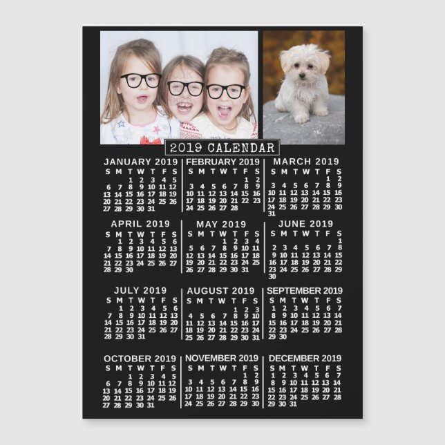 Calendrier 2019 (Voir la description pour la nouve (Devant)