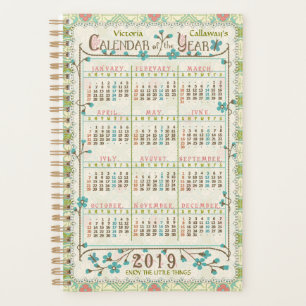 Calendrier 2019 (Voir la description pour la nouve