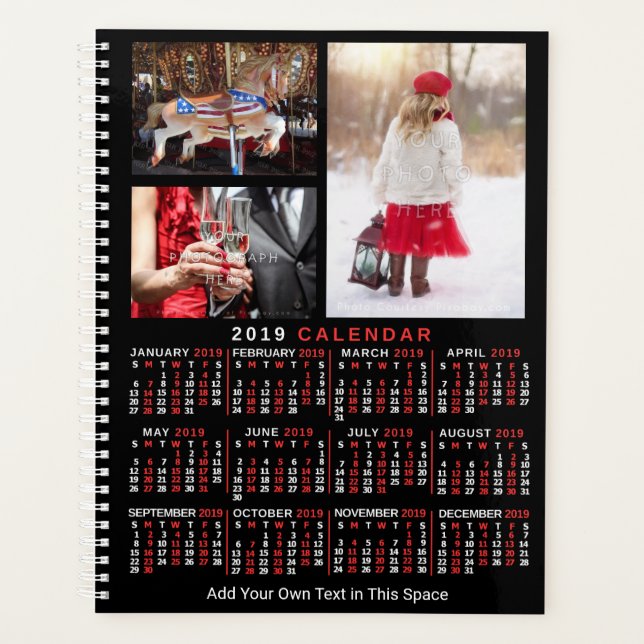 Calendrier 2019 (Voir la description pour la nouve (Devant)