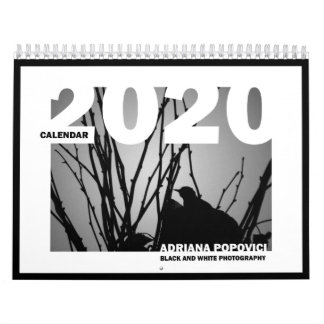 Calendrier 2020 : B&W Fine Art Photographie