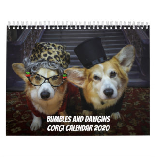 Calendrier 2020 de Dawgins Corgi