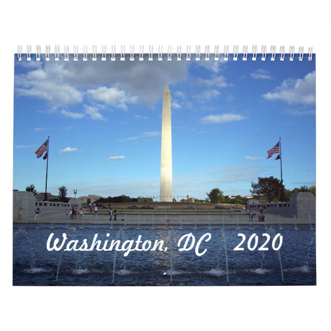 Calendrier 2020 de Washington, DC (Protection)