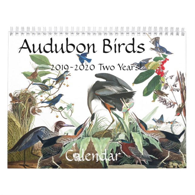 Calendrier 2020 des animaux 2019 de faune (Protection)