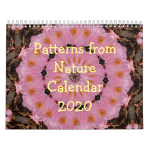 Calendrier 2020 - Motifs de nature