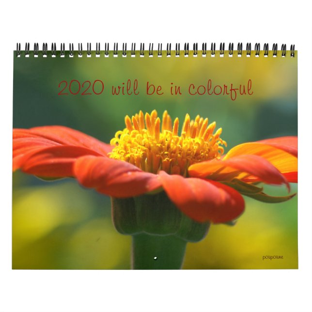 Calendrier 2020 sera en couleur (Protection)