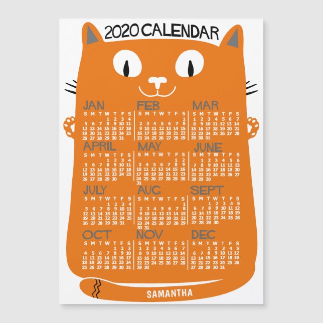 Calendrier 2020 (Voir la description pour la nouve (Devant)