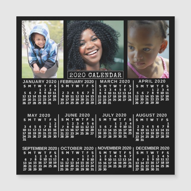 Calendrier 2020 (Voir la description pour la nouve (Devant)