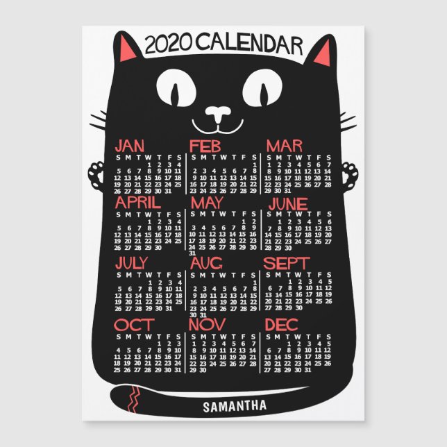 Calendrier 2020 (Voir la description pour la nouve (Devant)