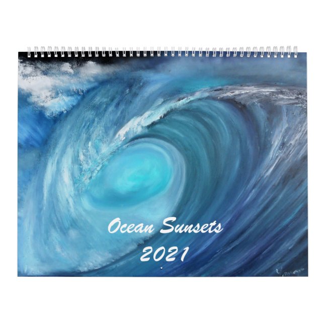 Calendrier 2021 des Couchers de soleil dans les oc (Protection)