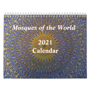 Calendrier 2021 des Mosquées du monde