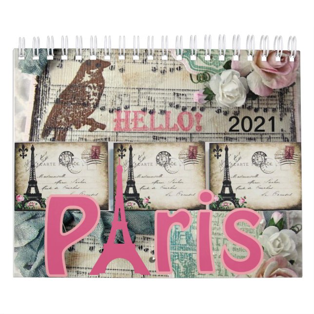 Calendrier 2021 Paris, France (Protection)