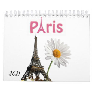 Calendrier 2021 Paris, France