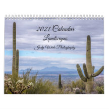 Calendrier 2021 Paysages par Jody Wiele Photograph