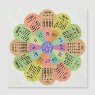 Calendrier 2021 (Voir la description pour la nouve