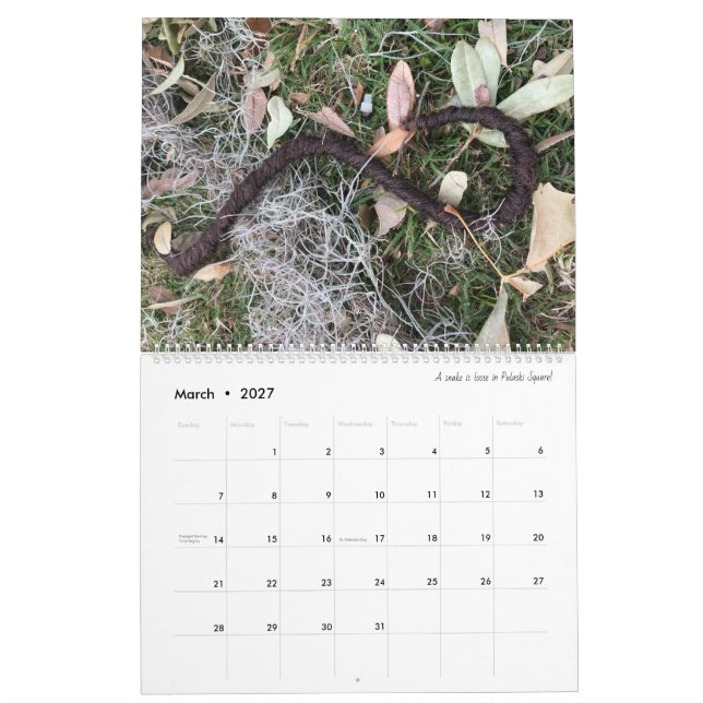 Calendrier 2022 11x14 Savannah Tumbleweaves (Mar 2027)