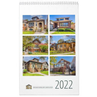Calendrier 2022 de la Chicago Bungalow Association