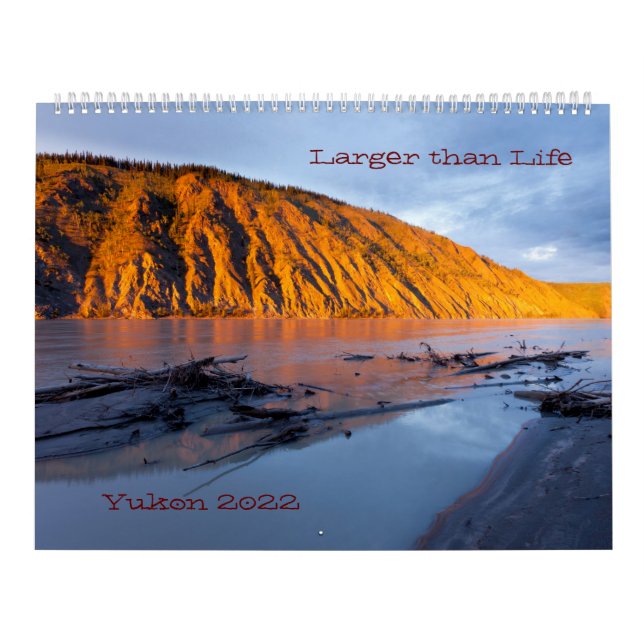 Calendrier 2022 du territoire du Yukon Paysages du (Protection)