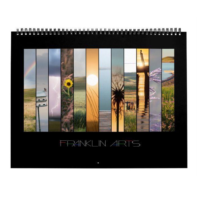 Calendrier 2022 Midwest Fields & Waterscapes (Protection)