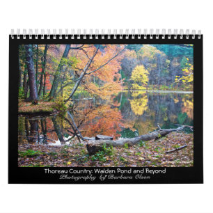 Calendrier 2022 Thoreau Pays : Walden Pond et au-delà :