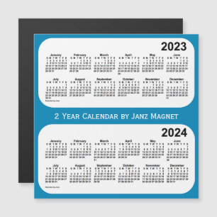 Calendrier 2023-2024 Steel Blue 2 Year par Janz