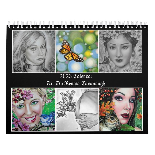 Calendrier 2023 Art par Renata Cavanaugh (Protection)