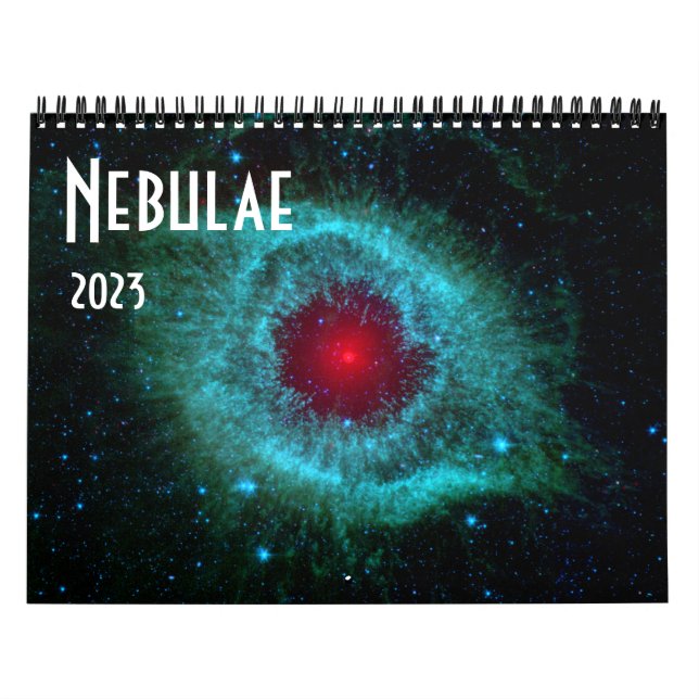 Calendrier 2023 Astronomie spatiale Universe NASA Nebulae Sta (Protection)