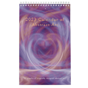 Calendrier 2023 de l'art Abstrait