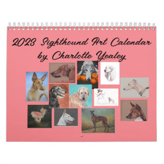 Calendrier 2023 de l'art du chien de chasse