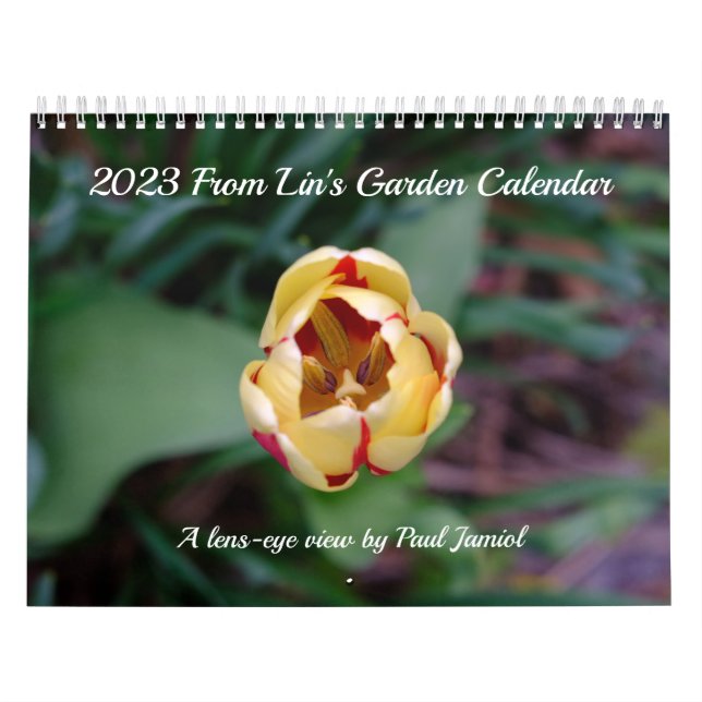 Calendrier 2023 De Lin's Garden Calendar (Protection)