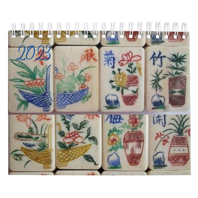 Calendrier 2023 Mahjong (Protection)