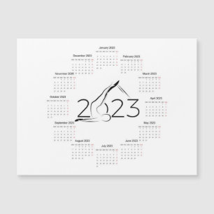 Calendrier 2023 pour instructeur Pilates