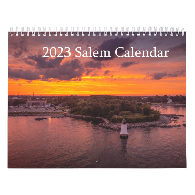 Calendrier 2023 Salem Massachusetts Calendar (Protection)