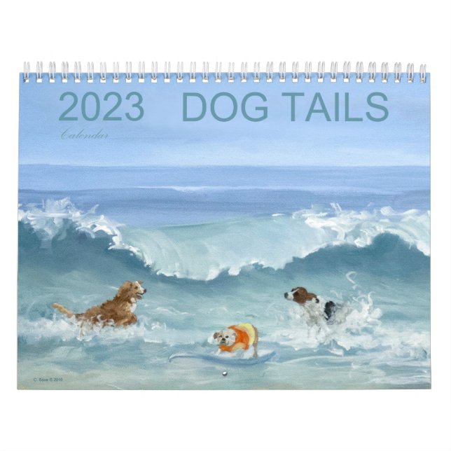 Calendrier 2023 Tails Chien (Protection)