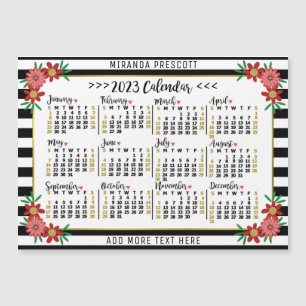 Calendrier 2023 (Voir la description pour la versi