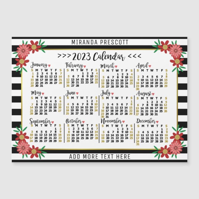 Calendrier 2023 (Voir la description pour la versi (Devant)