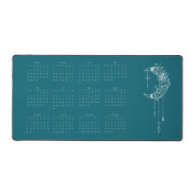 Calendrier 2024 Année complète Boho Sea Wave