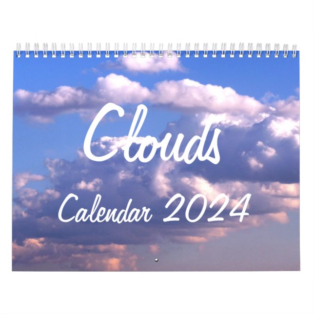 Calendrier 2024 avec nuages (Protection)