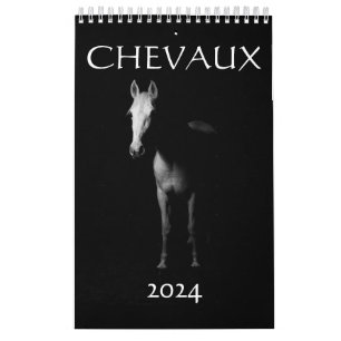 Calendrier 2024 chevaux France