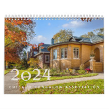 Calendrier 2024 Chicago Bungalow Association