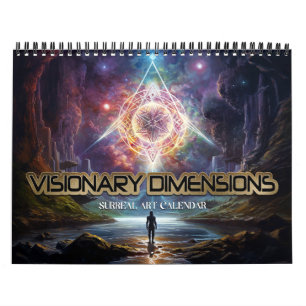 Calendrier 2024 Dimensions Visionnaires 7 Art Surreal