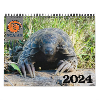 Calendrier 2024 du Fonds de Secourt Pangolin