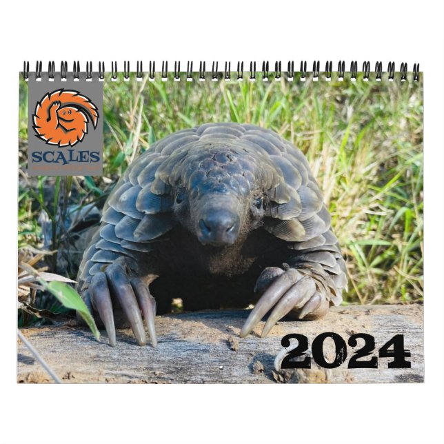 Calendrier 2024 du Fonds de Secourt Pangolin (Protection)