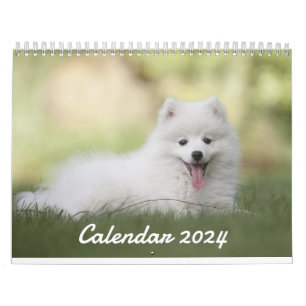 Calendrier 2024 Mignonne Chiot - Calendrier photo