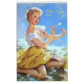Pin Up Filles Plage Calendrier 2023 - Grande Taille France