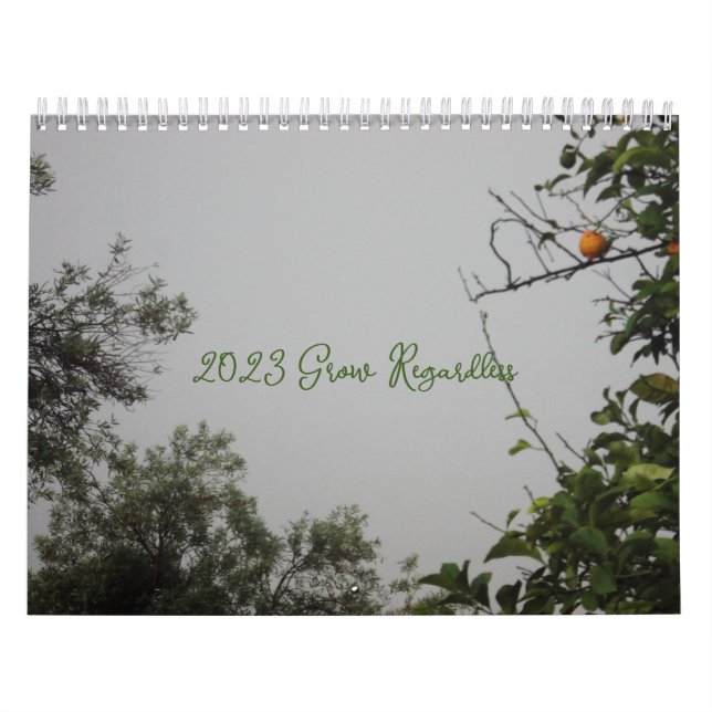 CALENDRIER 2024 The Grow Regardless  (Protection)