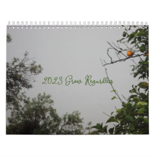 CALENDRIER 2024 The Grow Regardless